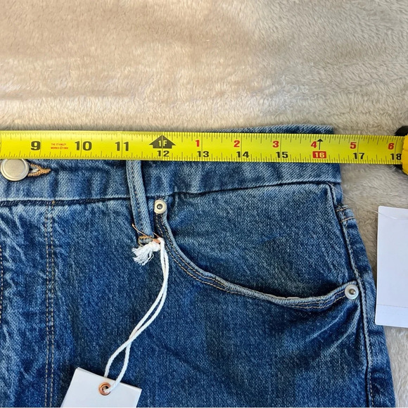 NWT! Good American Good Classic High Rise Jeans Size 15 Skinnyish Fit 28” Inseam - Picture 10 of 14